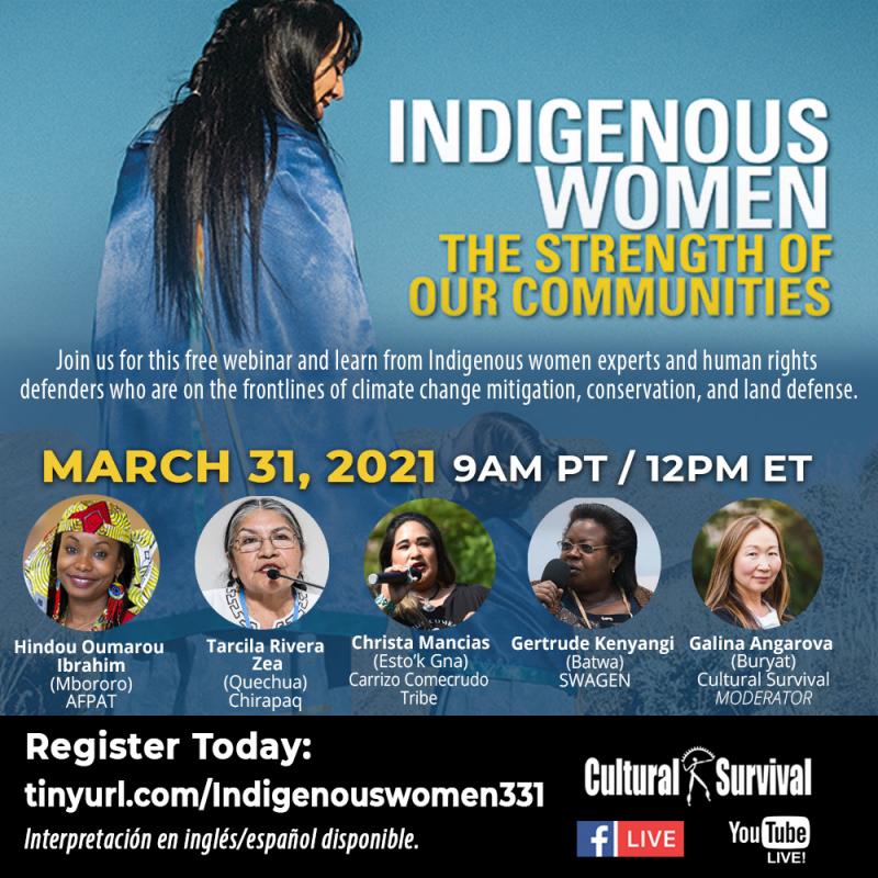 Indigenous Women: The Strength of Our Communities