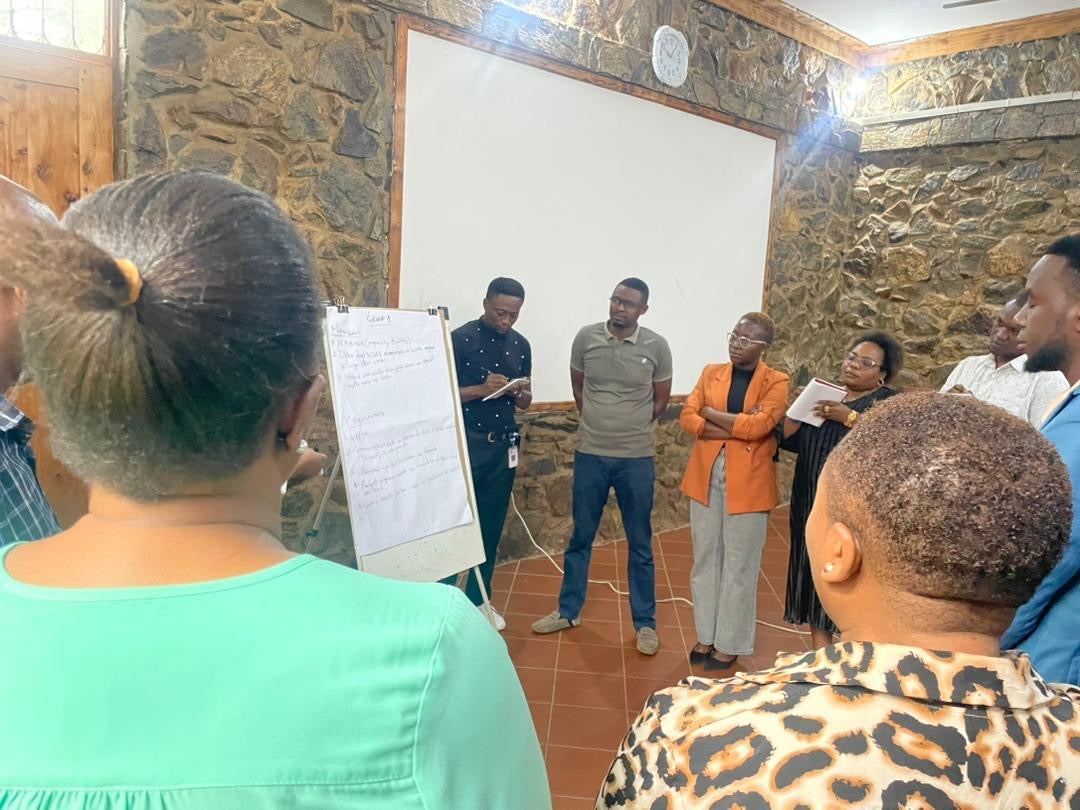 Staff group presentation