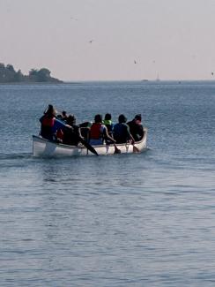 Crew leaving from Nickerson Beach. Photo taken by Reginald L. Bullock